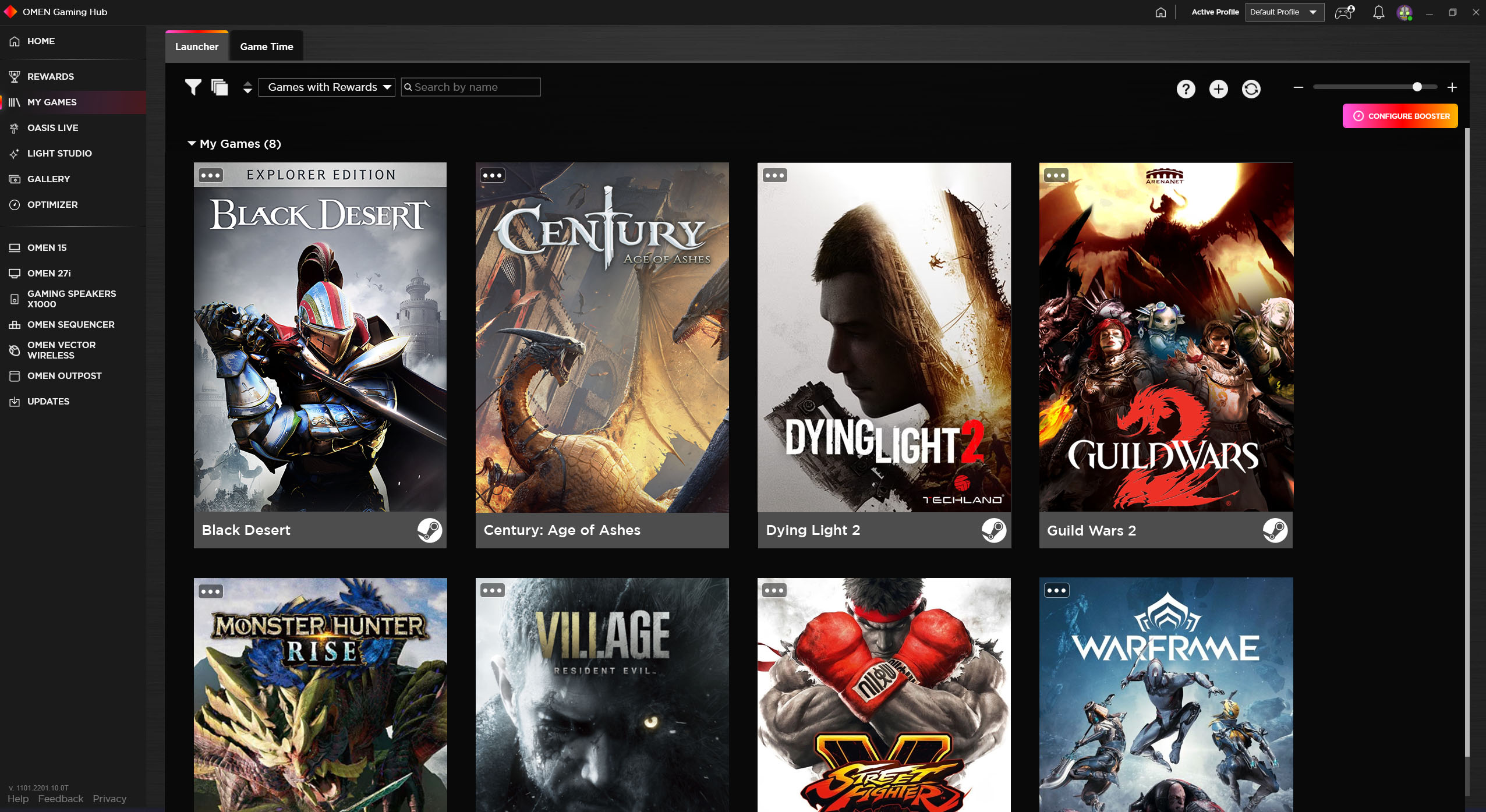 GAME LAUNCHER